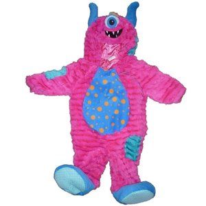 Baby Girl ONE EYE MONSTER Jumpsuit Costume Size 6 12 18 24 Months NWT Hot Pink
